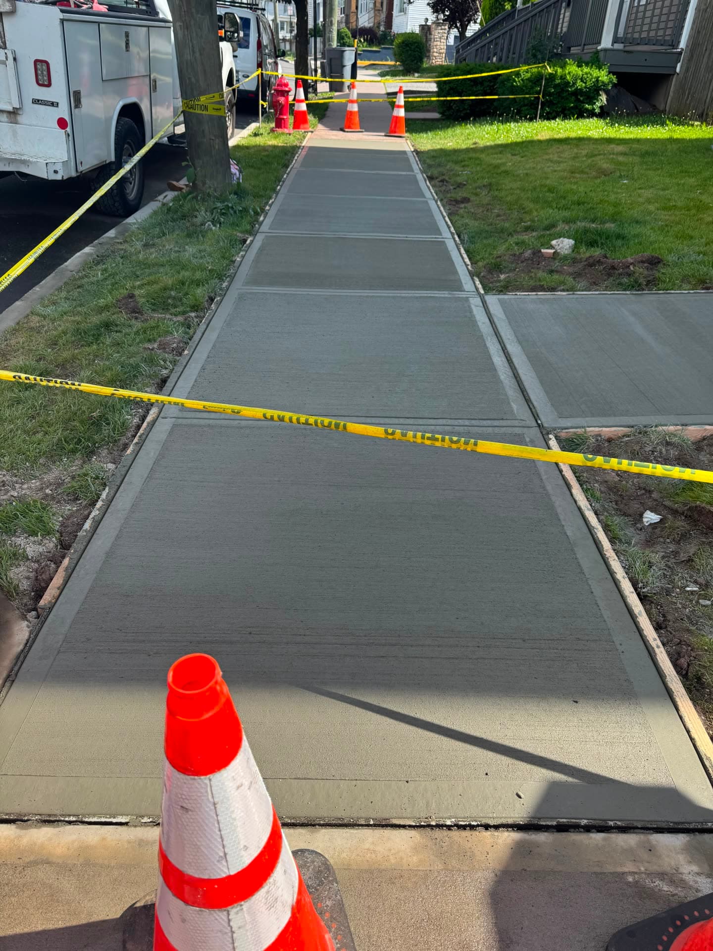 Concrete Entry Steps by JCS Construction & Landscaping in New Jersey