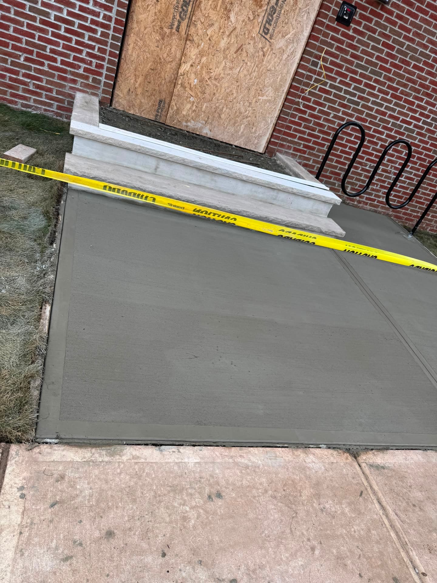 Formed Concrete Steps by JCS Construction & Landscaping in New Jersey