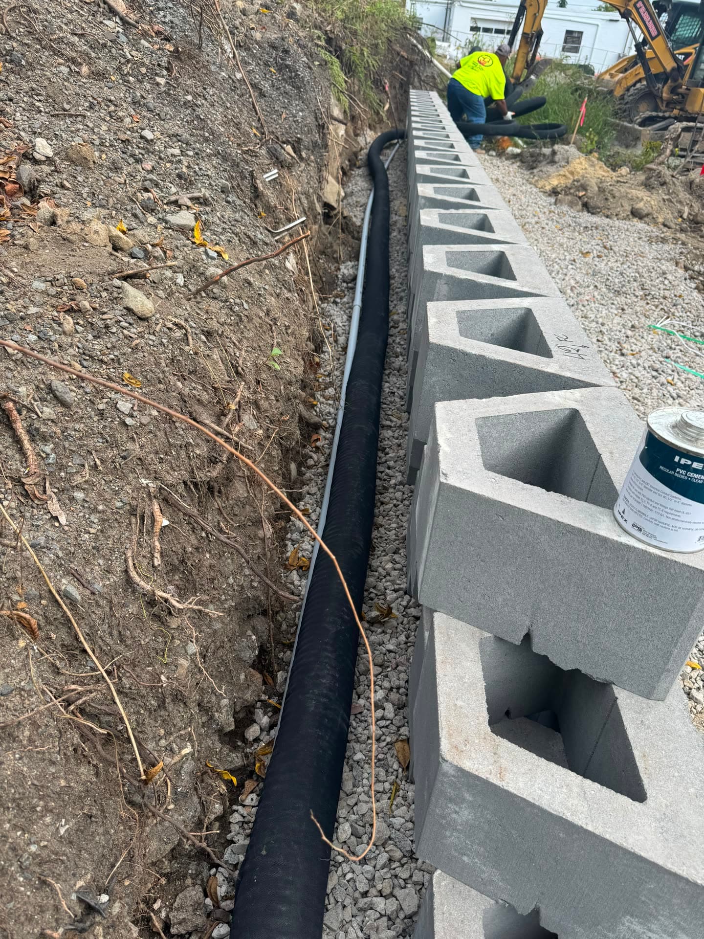 Foundation Block Detail by JCS Construction & Landscaping in New Jersey
