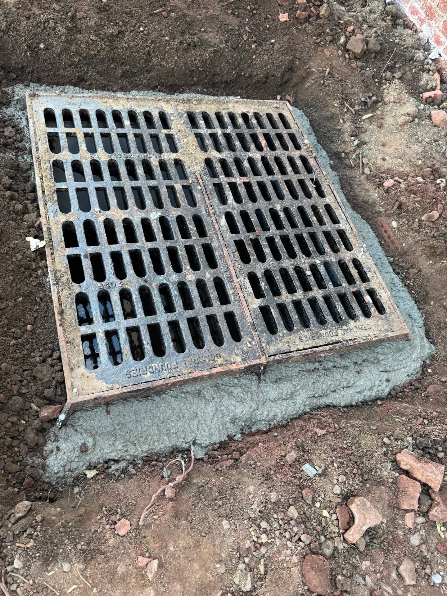Site Drainage Basin by JCS Construction & Landscaping in New Jersey